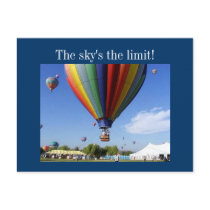 The Sky's the Limit! Post Cards