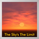 The Sky's The Limit Posters