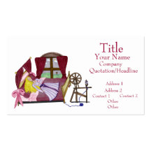 The Sleeping Beauty Business Card Templates