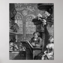 The Sleeping Congregation, 1736 Posters