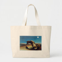 "The Sleeping Gypsy" by Henri Rousseau Tote Bags