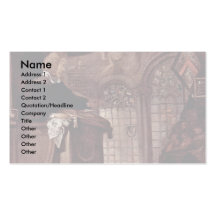 The Sleeping Town By Hogarth William Business Cards
