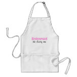 The Slutty One (Bridesmaid) aprons