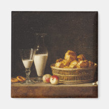 The Small Collation, or The Carafe of Orgeat Refrigerator Magnets