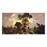 The Small Fishing By Rousseau Théodore ( photo cards