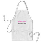 The Smart One (Bridesmaid) aprons