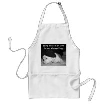 "The Smart One"...English Bulldog Puppy Apron