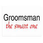 The Smart One (Groomsman) Postcard
