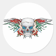 The Smile Round Sticker