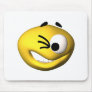 The smiley face store bring you a winking smiley mouse pad