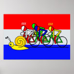 The Snail in GAP - Tour de France Poster