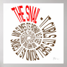The snail posters