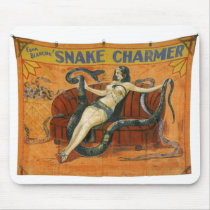 The Snake Charmer Mousepad