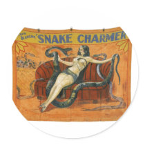 The Snake Charmer Sticker