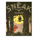 The Sneak Vintage Postcards