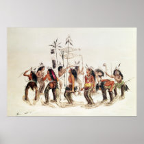 The Snow-Shoe Dance Poster