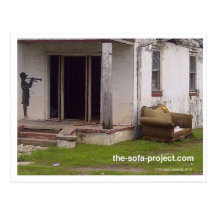 The Sofa Project postcard