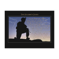 The Soldier's Creed Postcards