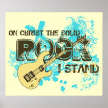 The Solid Rock Print