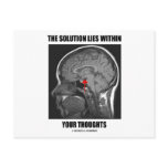 The Solution Lies Within Your Thoughts (Psyche)