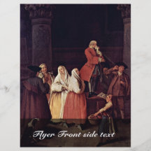 The Soothsayer By Longhi Pietro (Best Quality) Full Color Flyer