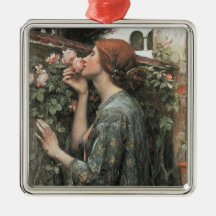 The Soul of the Rose by Waterhouse Ornament