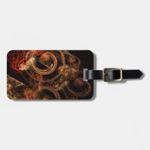 The Sound of Music Abstract Art Address Travel Bag Tags