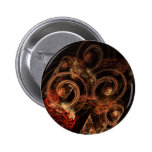 The Sound of Music Abstract Art Button (round)