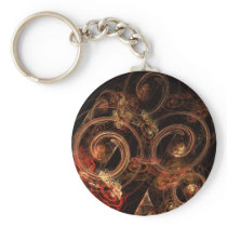 The Sound of Music Abstract Art Keychain