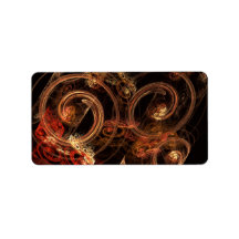 The Sound of Music Abstract Art Custom Address Labels