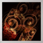 The Sound of Music Abstract Art Print