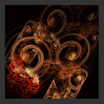 The Sound of Music Abstract Art Print posters