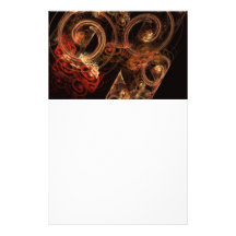 The Sound of Music Abstract Art Stationery