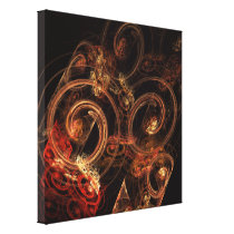The Sound of Music Abstract Wrapped Canvas Print