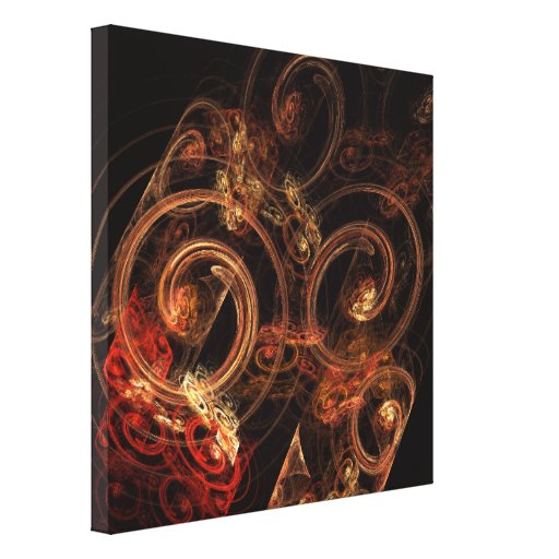 The Sound of Music Abstract Wrapped Canvas Print