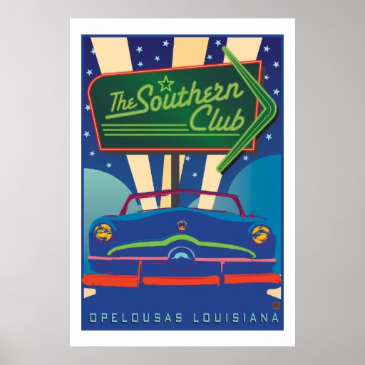 The Southern Club-Poster