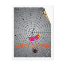 The Spider - Halloween postcards