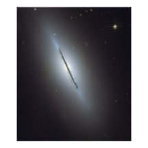 The Spindle Galaxy NGC 5866 Messier 102 Art Photo