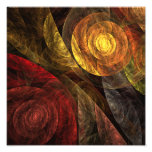 The Spiral of Life Abstract Art Photo Print