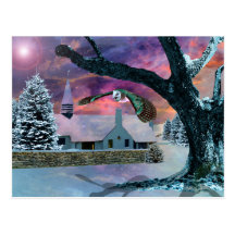 The spirit of Christmas Post Card