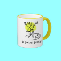 The Spotlight Loves Me! w/KBP on back mugs