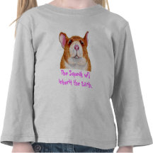 the squeak will inherit the Earth T-shirts