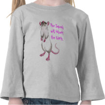 the squeak will inherit the Earth Tshirt