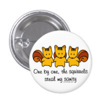 The squirrels steal my sanity pin