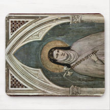 The St. Clare Of AssisiDetail By Giotto Di Bondone Mouse Pads