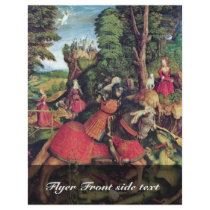 The St. George Fighting The Dragon By Beck Leonhar Flyer