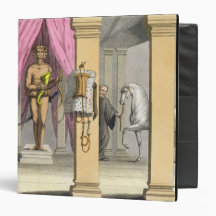 The stables of Caligula's horse, Incitata, c.1800- Binders