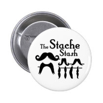 The Stache Stash buttons
