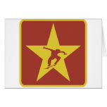 The Star of the Revolution Greeting Card