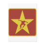 The Star of the Revolution Post Card